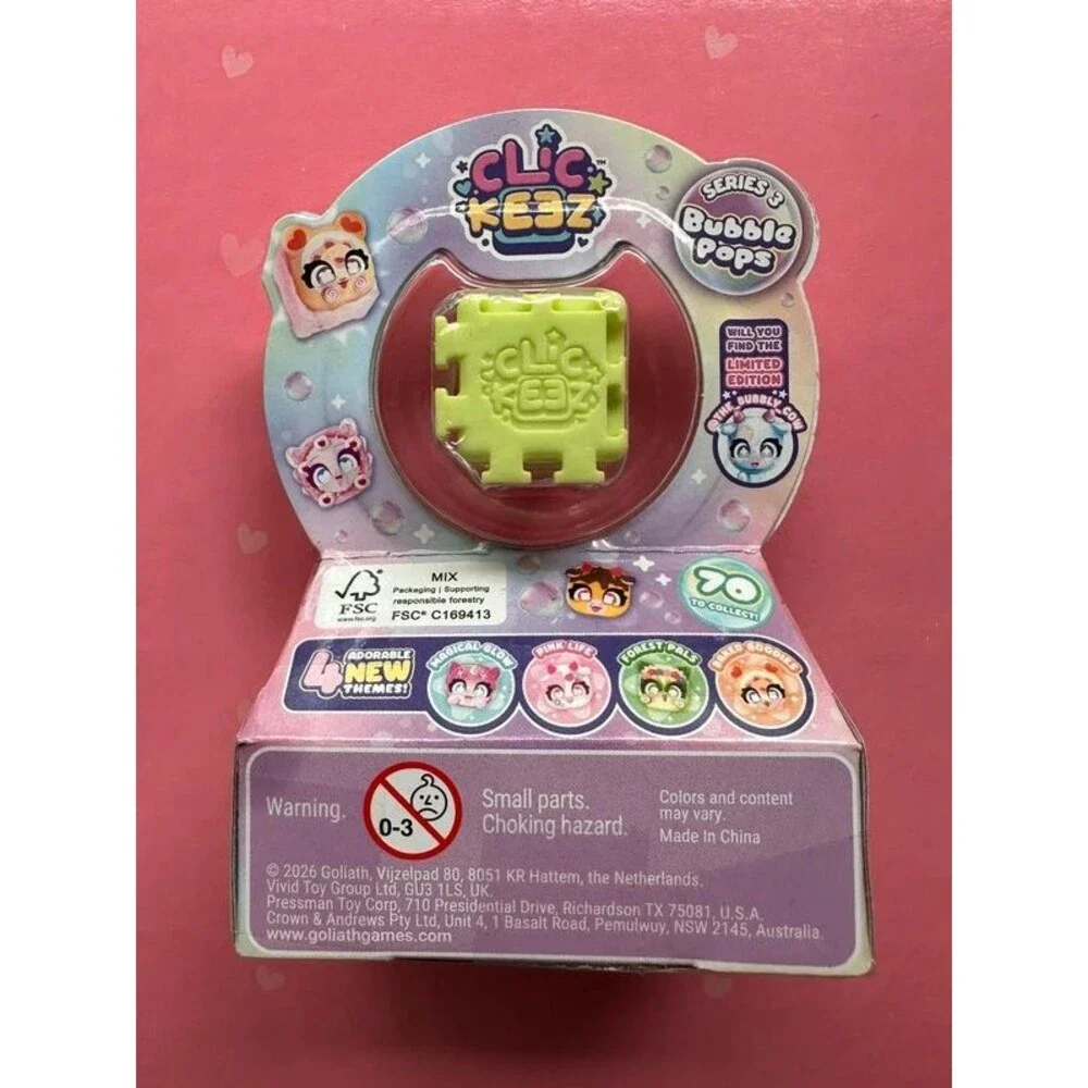 Clickeez 2-Pack Bubble Pops/ Pop Click Keys Keez